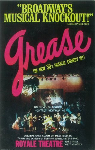 Grease Poster Broadway Theater Play B 11x17 Barry Bostwick Adrienne Barbeau Timothy Meyers MasterPoster Print_ 11x17