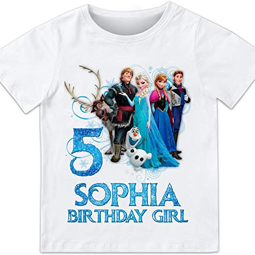 Frozen Birthday shirt_ Frozen Princess birthday tshirt_ Frozen birthday shirts_ Frozen Princess theme party shirts_ Princess matching shirts_ Princess tshirt