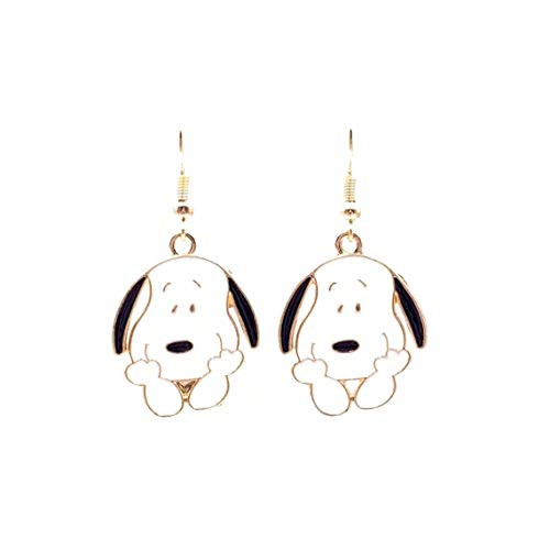 Peanuts Inspired Snoopy Earrings