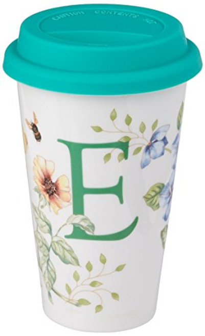 Lenox Butterfly Meadow Thermal Travel Mug, E Lenox Butterfly Meadow Thermal Travel Mug, E