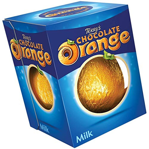Terry's Chocolate Orange_Orange Flavored Milk Chocolate Ball_ 157g _2 Pack_