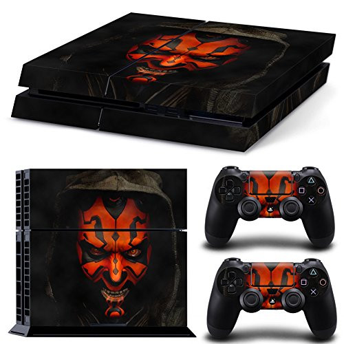 GoldenDeal PS4 Console and DualShock 4 Controller Skin Set - Star Warrior - PlayStation 4 Vinyl VII 7