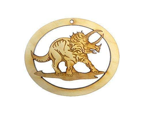 Triceratops Ornament _ Triceratops Christmas Ornament _ Dinosaur Ornament Personalized