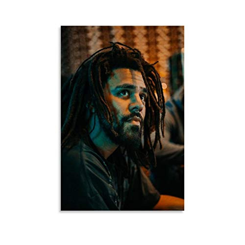 EDRF J Cole for Room Poster Decorative Painting Canvas Wall Art Living Room Posters Bedroom Painting 08x12inch_20x30cm_