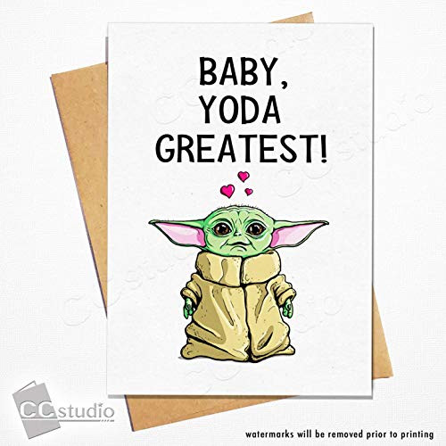 Star Wars Anniversary Card _ Star Wars Birthday Card _ Birthday Card for Him Her _ A7 Size _ 5x7 Greeting Cards