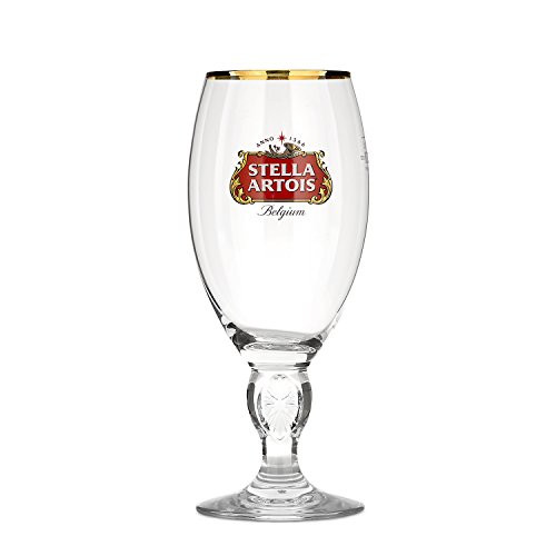 Stella Artois 4-Pack Original Glass Taster Chalice, 15cl