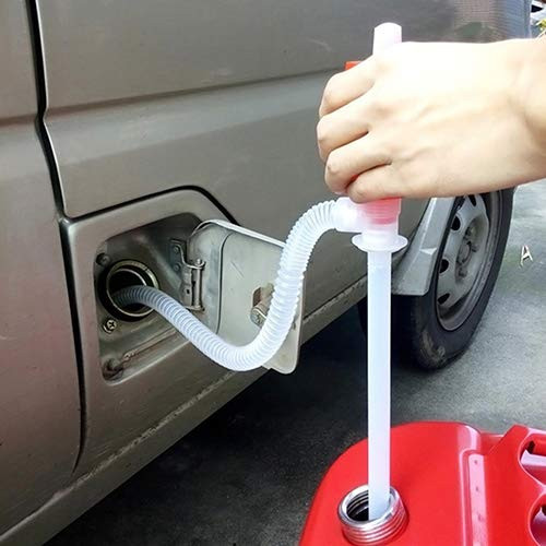 shlutesoy Manual Siphon Pump_Siphon Manual Hand Liquid Transfer Pump_Portable Car Truck Manual Hand Siphon Pump Liquid Gas Oil Water Transfer Tool