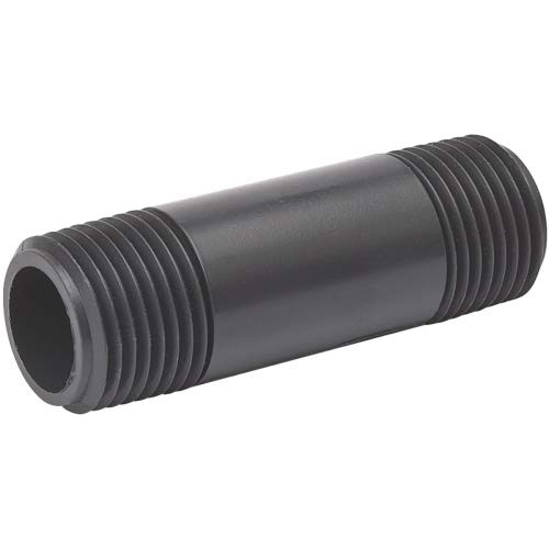 B  and  K Pvc Nipple 1_1 4  inch  X 2  inch  Gray Schedule 80