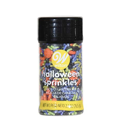 Halloween Sprinkles _ Jack_O'_Lantern Mix_ 2.7 oz.