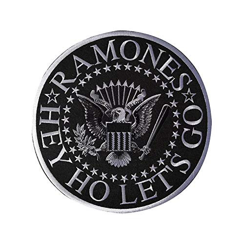 C and D Visionary Ramones Black Eagle Large Back Patch_ Multi_Colored