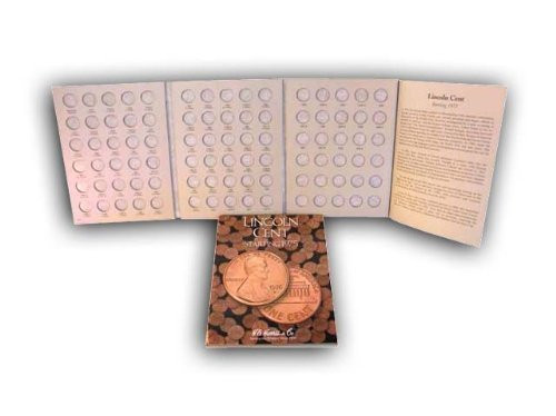 H.E. Harris Coin Folder Book Lincoln Cent Starting 1975 New