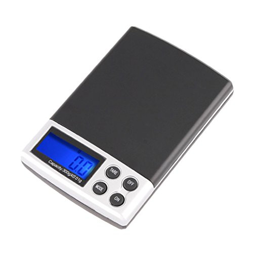 Jiangxinshenghuo 300g 0.01g LCD Digital Electronic Balance Weigh Scale Pocket Jewelry Scale Weighing Balance Scales