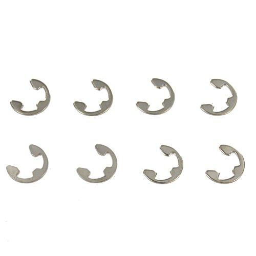 Redcat Racing Shock Tower Arm E_Clips_ 8 mm _8 Piece_ Vehicle