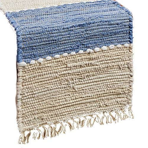 Park Designs Denim Chindi Linen Collection (13x36 Table Runner)
