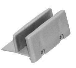 CRL 1_11 16 inch  Wide Sliding Shower Door Bottom Guide _ Package