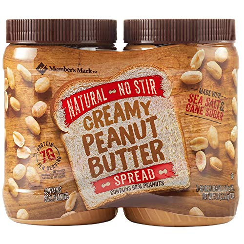 Member's Mark Natural No Stir Creamy Peanut Butter Spread _40 oz._ 2 ct._ _ SCL