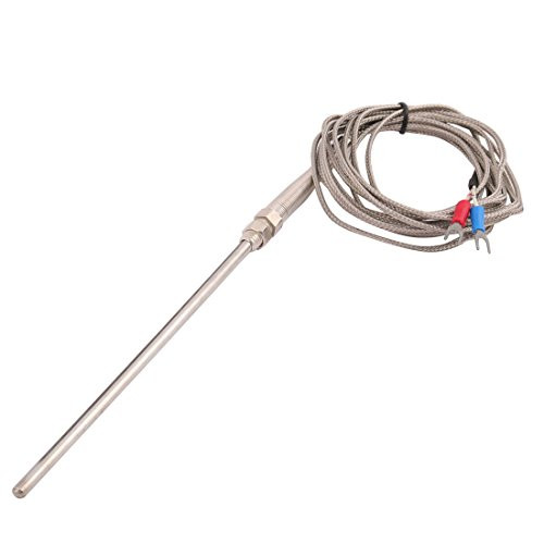 uxcell 15cm K Type 0_600C Temperature Controller Thermocouple Sensor Probeeter