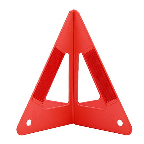 Triangle Warning Sign_ ABS Portable Car Emergency Breakdown Reflective Warning Safety Road Stop Sign