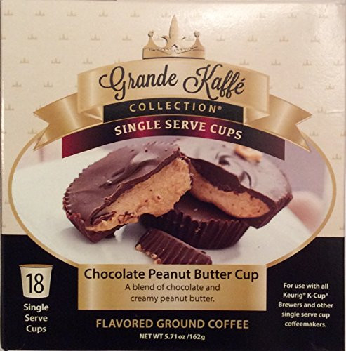 Grande Kaffe Chocolate Peanut Butter Cup_ 5.71 oz _18 Cups_