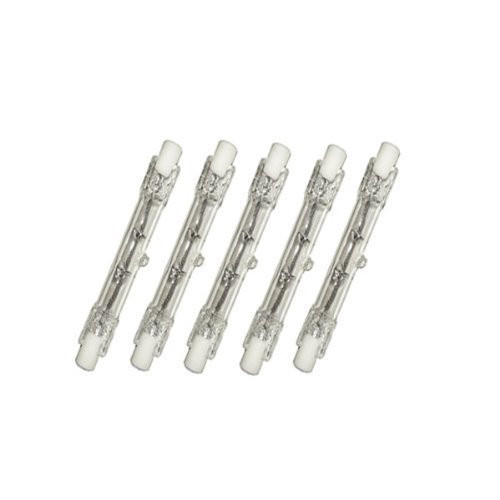 _5_ Bulbs_ J Type 78mm Double Ended T3 Halogen Light Bulb 120V 150W 120 Volts...