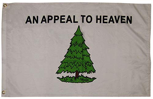 Trade Winds 2x3 an Appeal to Heaven 100D Woven Poly Nylon Flag 2'x3' Banner Grommets Premium Fade Resistant Trade Winds 2x3 an Appeal to Heaven 100D Woven Poly Nylon Flag 2'x3' Banner Grommets Premium Fade Resistant