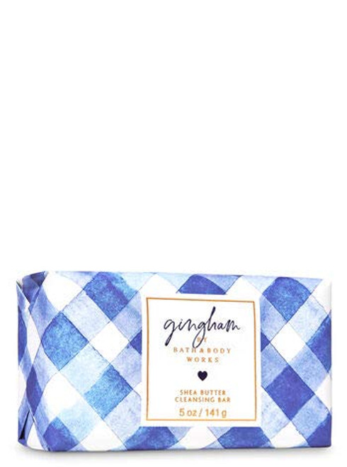 Bath and Body Works Gingham Shea Butter Cleansing Bar 4.2 oz Bath and Body Works Gingham Shea Butter Cleansing Bar 4.2 oz