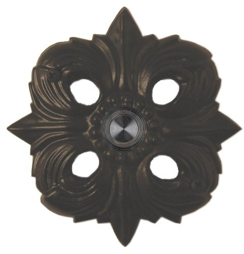 Waterwood Solid Brass Avalon Doorbell - Black