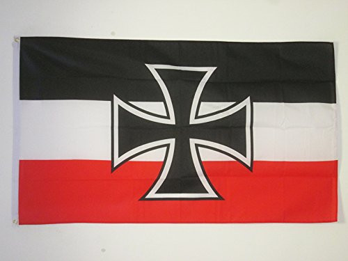 AZ FLAG German Jack Flag 3' x 5' _ Army of Germany Flags 90 x 150 cm _ Banner 3x5 ft