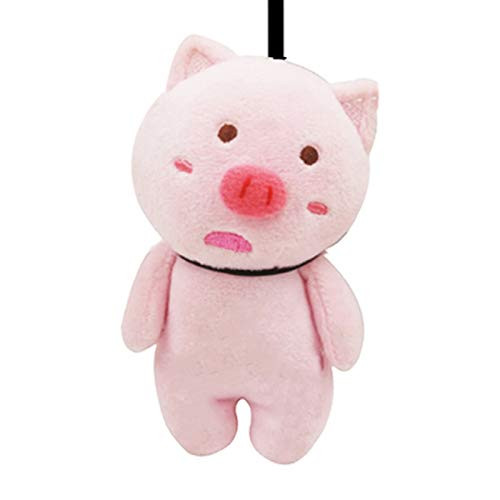 helegeSONG Plush Pig Keychain Stuffed Animal Doll Pink Pig Ornaments Cute Pendant Panda Car Handbag Packpack Pendant Decoration_ 4.7 inch B helegeSONG Plush Pig Keychain Stuffed Animal Doll Pink Pig Ornaments Cute Pendant Panda Car Handbag Packpack Pendant Decoration_ 4.7 inch B