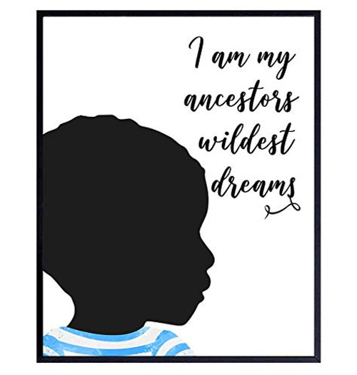 African American Little Boys Room Decor _ 8x10 Black Wall Art Poster _ Inspirational Boys Bedroom Decor _ Son Gift _ Motivational Afro American Home Decoration for Nursery_ Toddler Boys_ Kids Room African American Little Boys Room Decor _ 8x10 Black Wall Art Poster _ Inspirational Boys Bedroom Decor _ Son Gift _ Motivational Afro American Home Decoration for Nursery_ Toddler Boys_ Kids Room