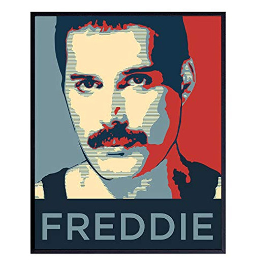 Freddie Mercury 8x10 Wall Art Poster _ Cool Unique Gift for Queen_ 80s Music_ Bohemian Rhapsody Fans _ Unframed Home Decor Picture Print Freddie Mercury 8x10 Wall Art Poster _ Cool Unique Gift for Queen_ 80s Music_ Bohemian Rhapsody Fans _ Unframed Home Decor Picture Print