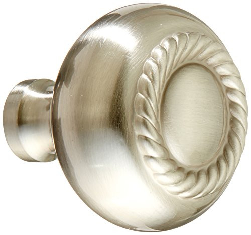 Amerock BP53471-G10 Allison Scroll Knob 1-1/4-Inch Diameter, Satin Nickel - 10 Pack