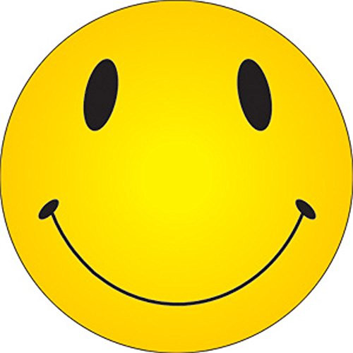 C and D Visionary CDX Smiley 1.25 inch  Button_ 6_Piece_ _B_0150_