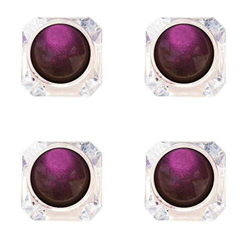 Makeup Eyeshadow_ general3 4PCS Monochrome Optical Chameleon Light Change Eye Shadow Diamond Gloss Unique Glitter Eyeshadow Powder _B_