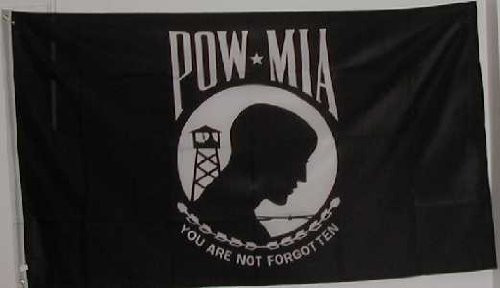 2x3 POW _ MIA FLAG _ 2ft by 3ft _ Prisoner of War   Missing in action _ _ _ _ POW   MIA