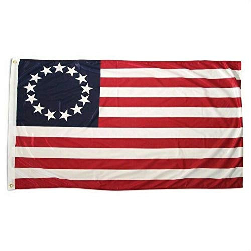 K's Novelties Betsy Ross 13 Star American Revolution Flag 3x5 w Grommets New