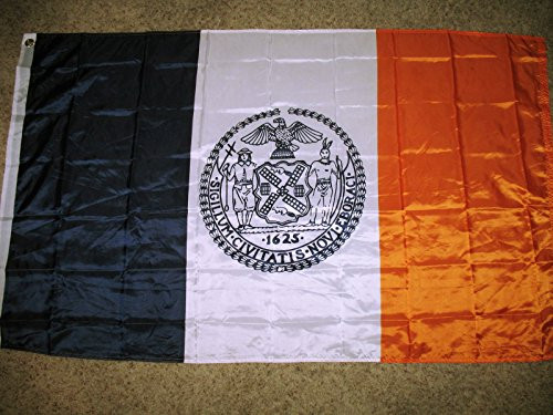 New York City Flag 3x5 NY NYC Banner New York City Flag 3x5 NY NYC Banner