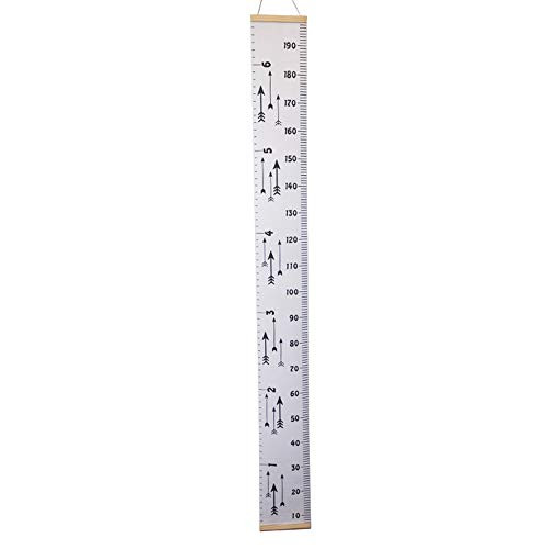 Baby Growth Height Chart Handing Ruler Wall Decor for Kids_ Canvas Removable Growth Height Chart 79_E_