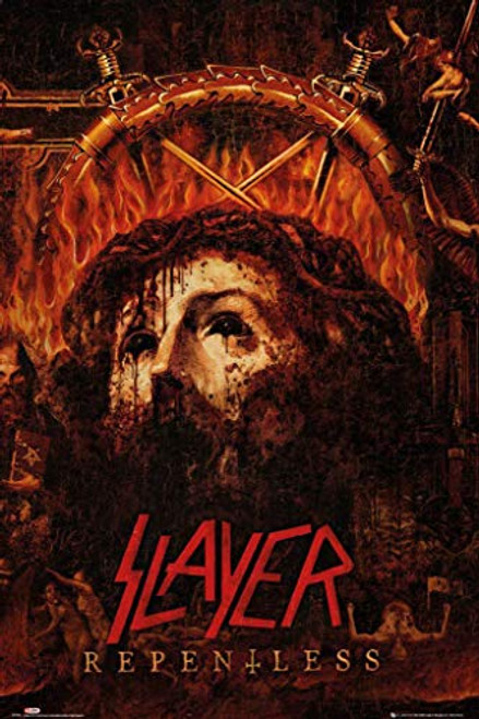 Studio B Slayer Repentless Cool Wall Decor Art Print Poster 24x36 Studio B Slayer Repentless Cool Wall Decor Art Print Poster 24x36