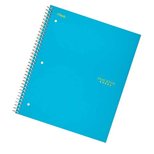 Spiral Notebook_ 1 Subject_ Graph Ruled Paper_ 100 Sheets_ 11 x 0.81 x 9.75 inches