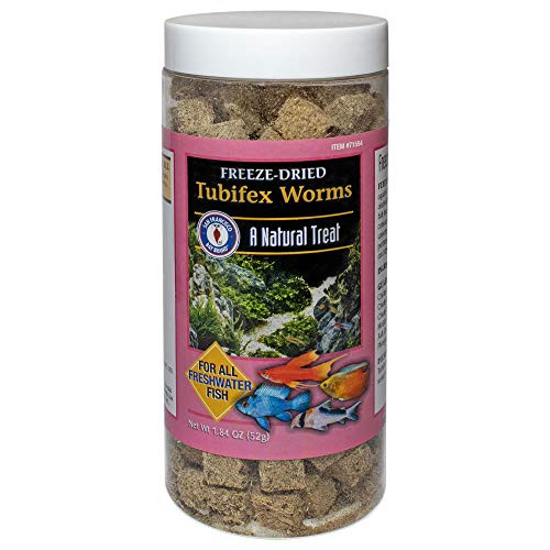 San Francisco Bay Brand Freeze_Dried Tubifex Worms 1.84_Ounces _52_Grams_ Jar