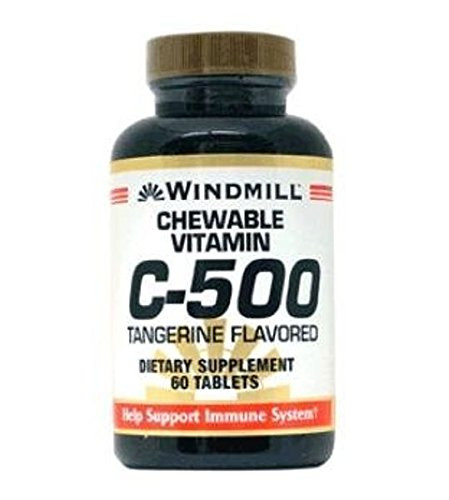 Vitamin C CHEWTBS 500MG TNGR WMILL Size  60