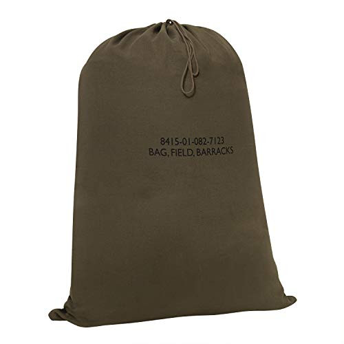 Rothco G.I. Type Canvas Barracks Bag_ 30 inch  x 40 inch _ Olive Drab