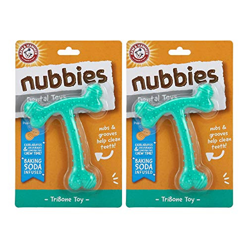 Arm  and  Hammer For Pets Ora_Play T_Bone Dental Chew Toy for Dogs _ 2 Pack _ Best Dog Chew Toy for The Toughest Chewers _ Reduces Plaque  and  Tartar Buildup Without Brushing_ Peanut Butter Flavor Arm  and  Hammer For Pets Ora_Play T_Bone Dental Chew Toy for Dogs _ 2 Pack _ Best Dog Chew Toy for The Toughest Chewers _ Reduces Plaque  and  Tartar Buildup Without Brushing_ Peanut Butter Flavor