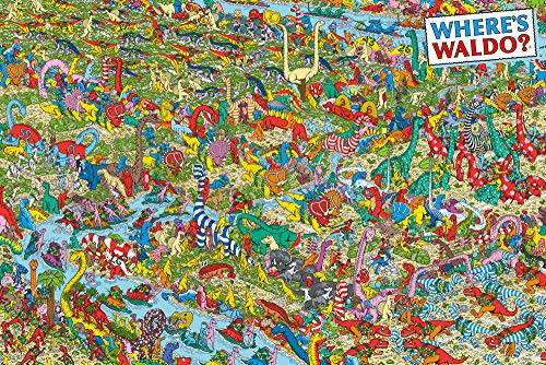 Where s Waldo Poster _ Studio B Dinos 23 inch x35 inch  Wall Art n241426
