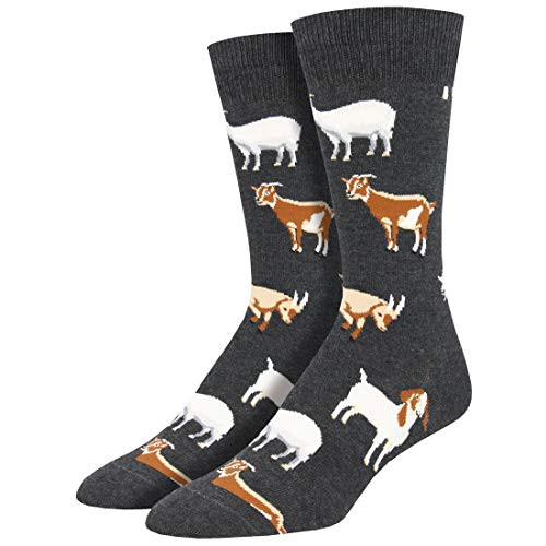 Socksmith Silly Billy Socks Charcoal Heather Size 10_13_ 1 EA