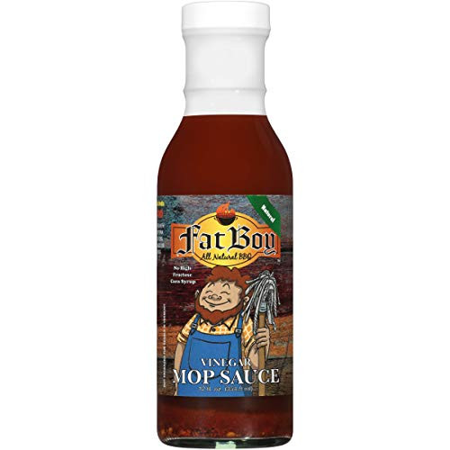 Fat Boy Natural BBQ Vinegar Mop Sauce_ 12 Ounce