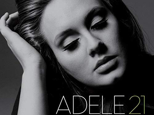 Credence Collections Adele Latest B and W HD Poster 12 x 16 Inch