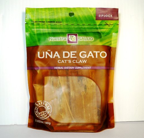 Cats Claw Tea _ 3 Pack Herbal  and  Organic Leaves _ Zip_Lock _80g_ 2.82oz _ 100 Percent  Natural UNA de Gato