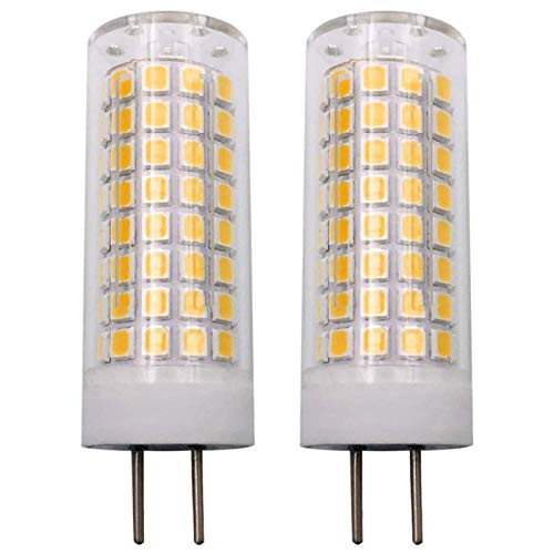 GY6.35 G6.35 LED Bulb 7W AC 110V 120V 130V 700LM GY6.35 Bi_pin Base Warm White 3000K Dimmable G6.35 GY6.35 Base T4 JC Type 65W Halogen Bulbs Equivalent 2_Pack GY6.35 G6.35 LED Bulb 7W AC 110V 120V 130V 700LM GY6.35 Bi_pin Base Warm White 3000K Dimmable G6.35 GY6.35 Base T4 JC Type 65W Halogen Bulbs Equivalent 2_Pack